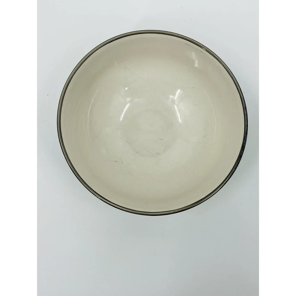 Pair of 2 Cabelas Bowls Stoneware by James Hautman Bothers Autumn Whitetails